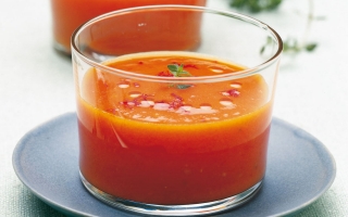 Composta fredda di pomodoro allo zafferano Composta fredda di pomodoro allo zafferano