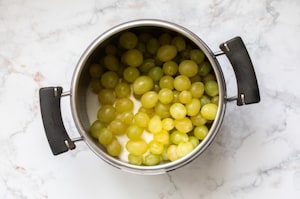 Preparazione Confettura d'uva - Fase 1