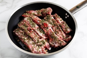Preparazione Costine di maiale al cavolfiore - Fase 4