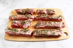 Preparazione Costine di maiale al cavolfiore - Fase 2