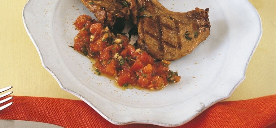 Costolette d'agnello all'aceto balsamico ricetta