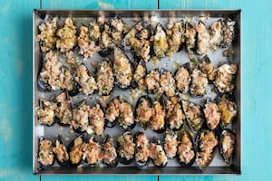 Preparazione Cozze arraganate - Fase 2