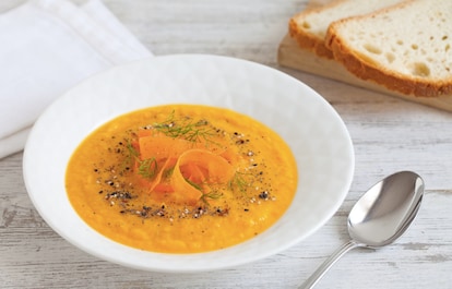 Crema di carote e finocchi