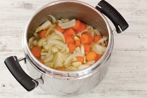 Preparazione Crema di carote e finocchi - Fase 2