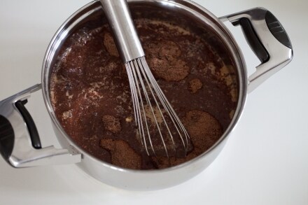 Preparazione Crema al cioccolato - Fase 2