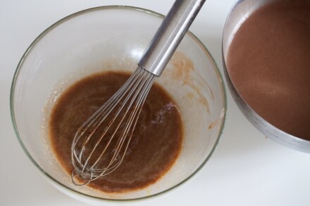 Preparazione Crema al cioccolato - Fase 3