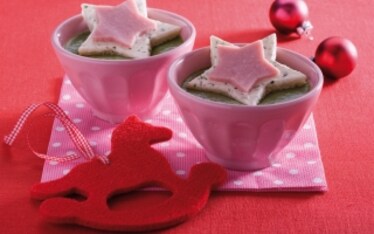 Crema di spinaci con formaggio e prosciutto