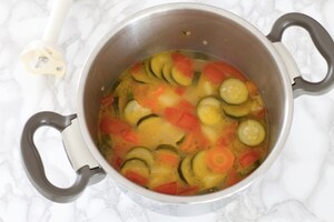 Preparazione Crema di verdure e cappesante - Fase 2