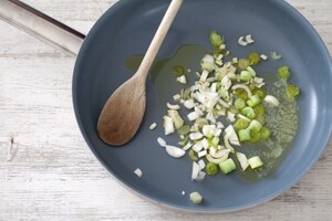 Preparazione Crepes agli asparagi - Fase 1