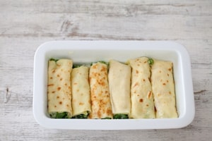 Preparazione Crepes agli asparagi - Fase 4