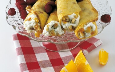 Crêpe ai lamponi
