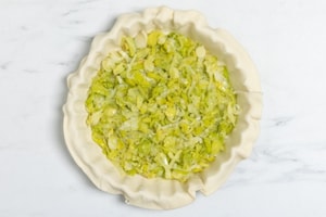 Preparazione Crostata di porri - Fase 3