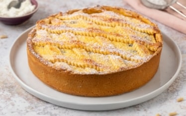 Crostata di ricotta romana