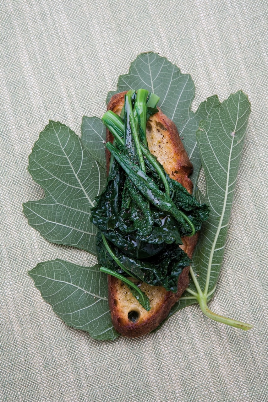 Crostini di cavolo nero ricetta