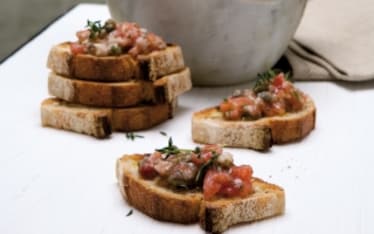 Crostini rossi alla chiantigiana