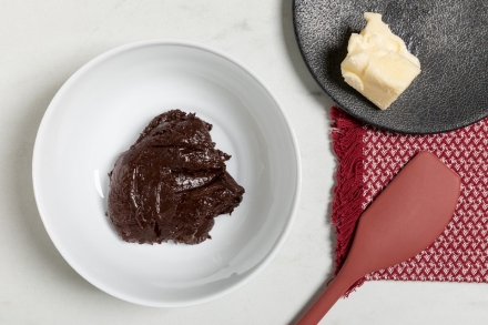 Preparazione Cuore di cioccolato - Fase 1 Preparazione Cuore di cioccolato - Fase 1