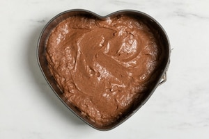 Preparazione Cuore di cioccolato - Fase 3