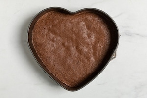 Preparazione Cuore di cioccolato - Fase 3