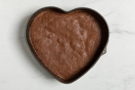 Preparazione Cuore di cioccolato - Fase 3 Preparazione Cuore di cioccolato - Fase 3