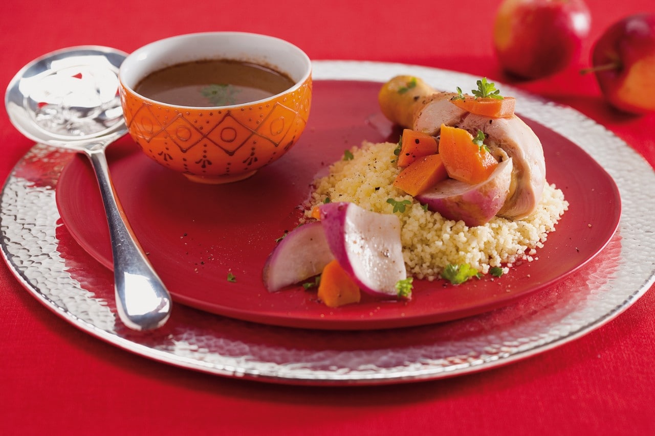 Cous cous di pollo spezie e verdure ricetta