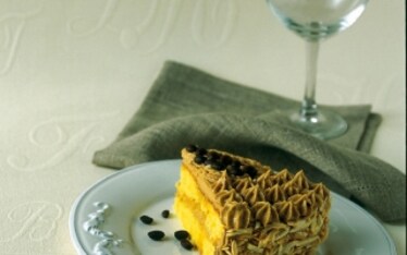 Torta alla crema di caffè