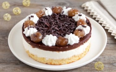 Dolce di natale ai marron glacé