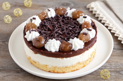 Dolce di natale ai marron glacé