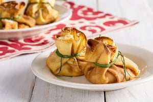 Preparazione Fagottini alla crema di salmone - Fase 5