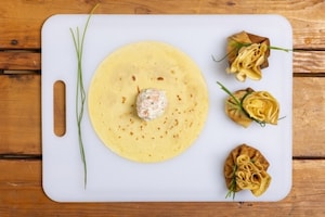 Preparazione Fagottini alla crema di salmone - Fase 3