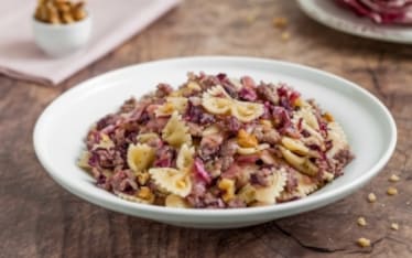 Farfalle al radicchio