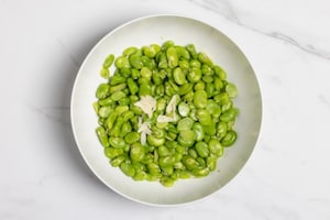 Preparazione Fave alla menta - Fase 3