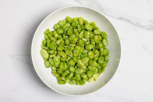 Preparazione Fave alla menta - Fase 3