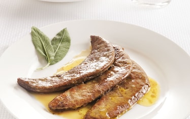 Fegato al burro e salvia