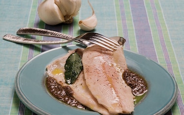 Filetti di trota in salsa di tartufo