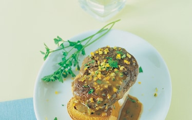 Filetto di cavallo alla buccia di agrumi