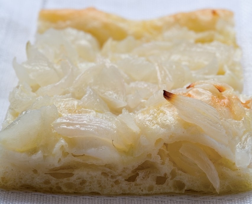 Focaccia di cipolle ricetta