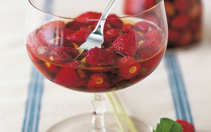 Fragole al marsala Fragole al marsala