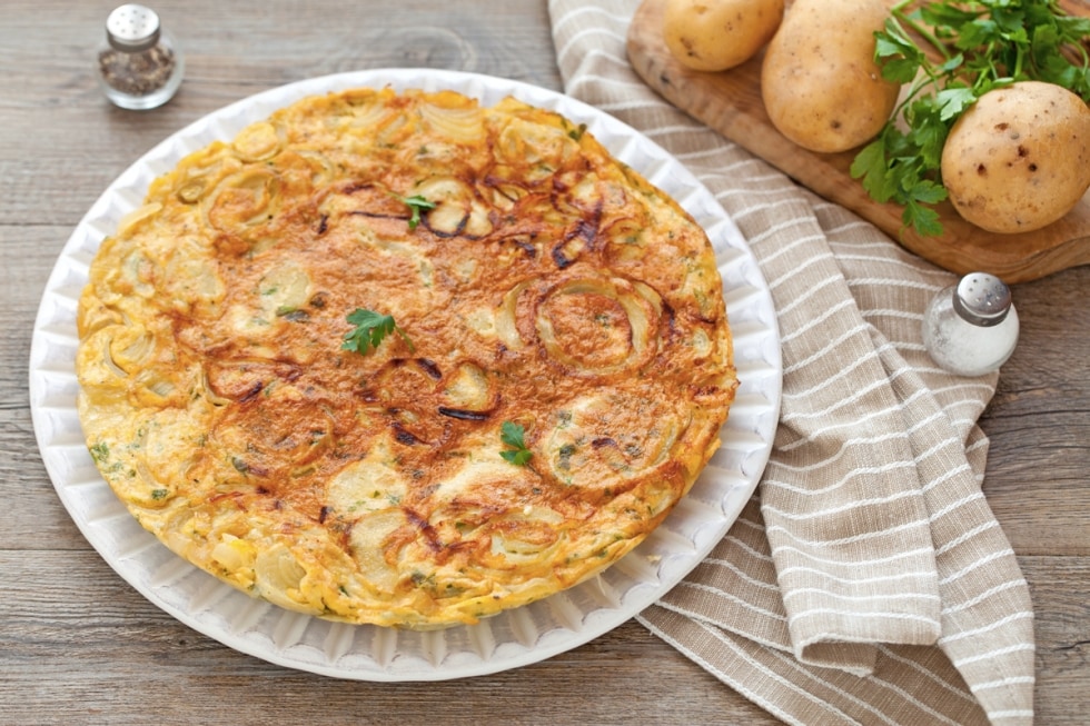 Frittata di patate ricetta