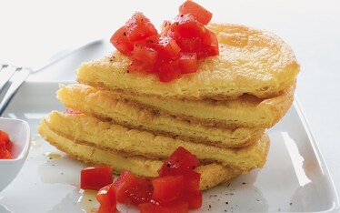 Frittata soufflé ai pomodori