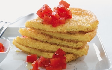 Frittata soufflé ai pomodori