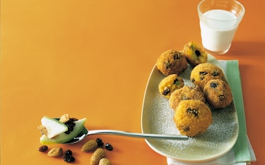 Frittelle di riso al cedro candito