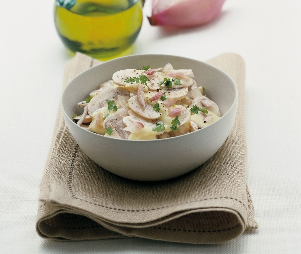 Funghi in fricassea ricetta