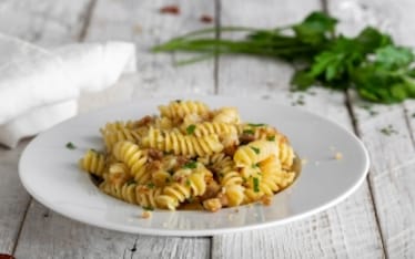 Fusilli con la mollica