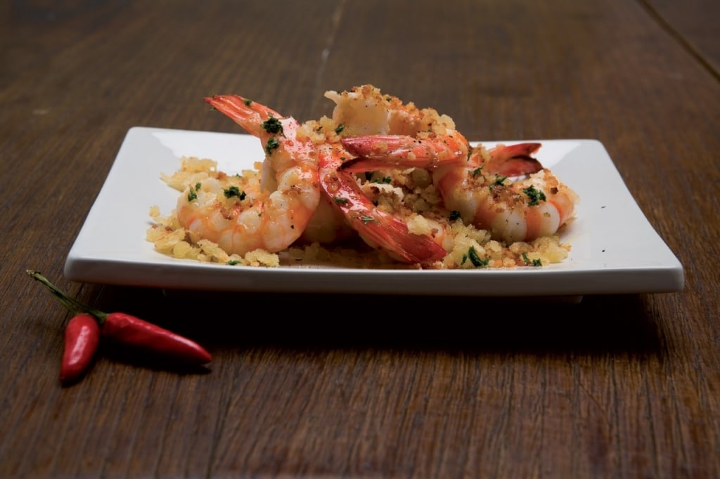 Ricetta Gamberi con la “conza” Cucchiaio d'Argento