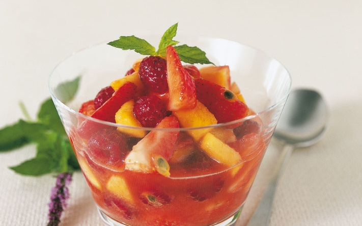 Gazpacho di fragole Gazpacho di fragole