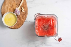 Preparazione Gazpacho semplice - Fase 3