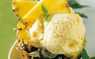 Gelato all'ananas