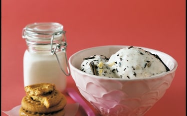 Gelato di biscotti allo yogurt