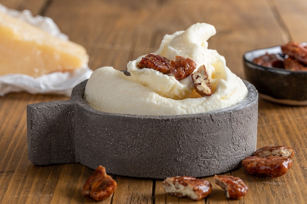 Gelato al parmigiano ricetta