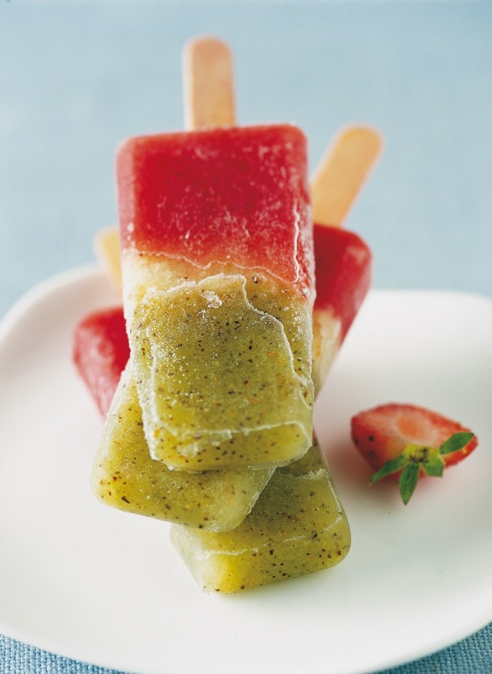 Ghiaccioli tricolore ricetta